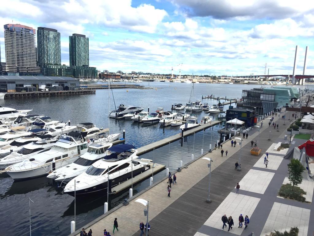 Harbour Escape Apartments Docklands メルボルン エクステリア 写真