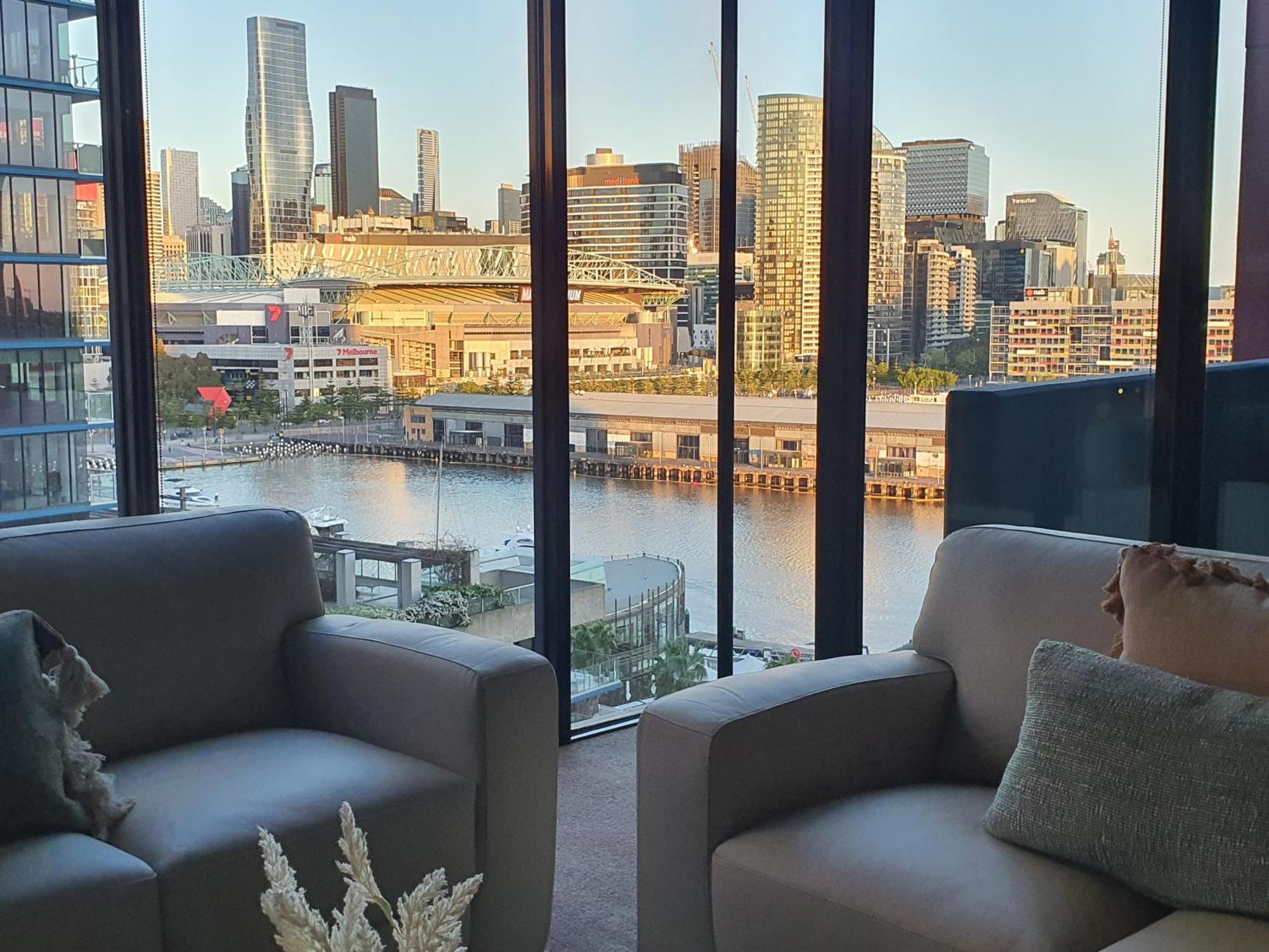 Harbour Escape Apartments Docklands メルボルン エクステリア 写真