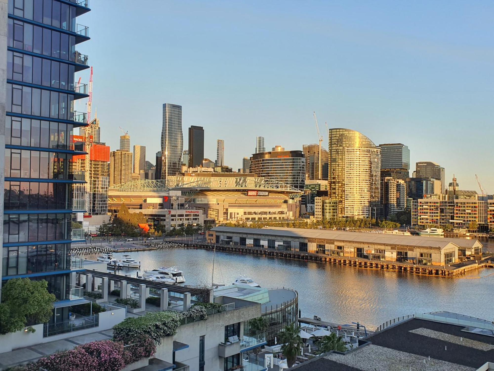 Harbour Escape Apartments Docklands メルボルン エクステリア 写真
