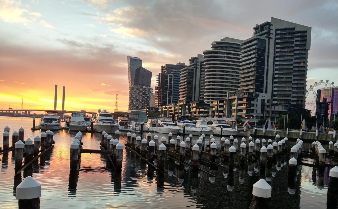 Harbour Escape Apartments Docklands メルボルン エクステリア 写真