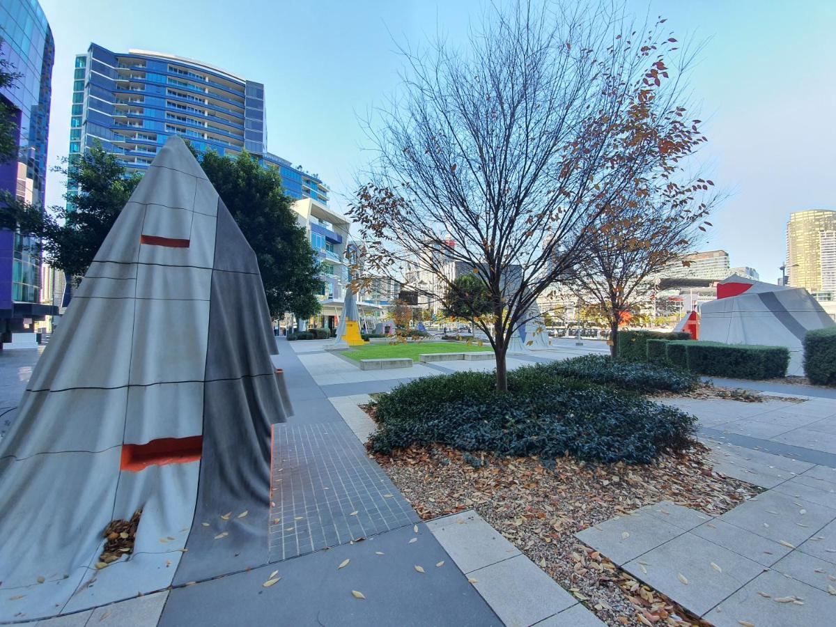 Harbour Escape Apartments Docklands メルボルン エクステリア 写真